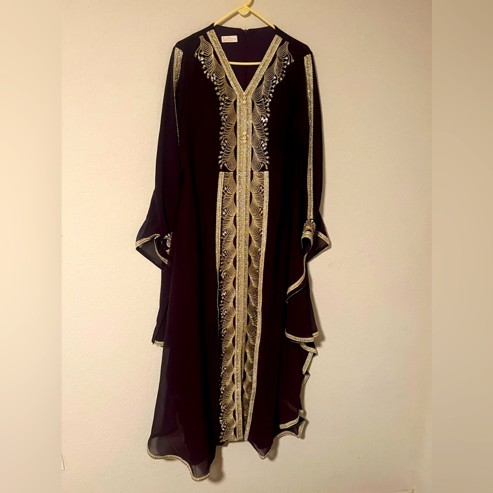 Kaftan elegant  purple